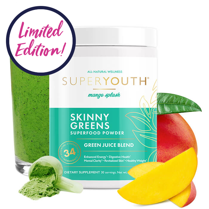 Skinny Greens Mango Green Juice Powder SkinnyFit